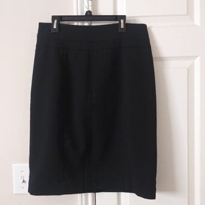 Black pencil skirt